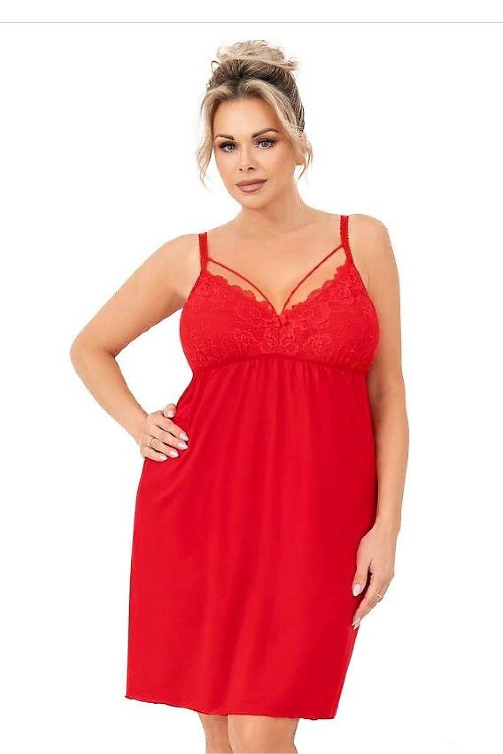  Plus Size Nightgown model 216018 Donna 
