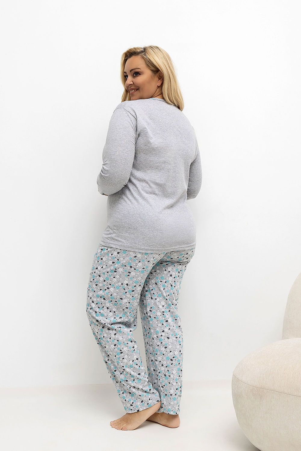  Plus Size Pajamas model 221182 Forever Pink 